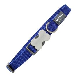 Red Dingo Collar Perro Liso Azul Marino de Nylon, Resistente y Cómodo, Hebilla Acero Inoxidable 25mm x 41-63cm Precio: 7.49999987. SKU: B13ABAGW8N