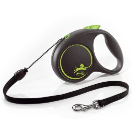Correa Flexi Black Design M Cordón 5M Verde Correa Flexi Black Design M Cordón 5M Verde