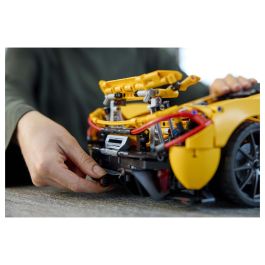 Lego 42172 McLaren P1 - Kit de Modelo de Hiperdeportivo para Adultos Entusiastas de Vehículos