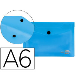 Liderpapel 44232 Carpeta Dossier Polipropileno DIN A6 Azul Translucido Precio: 0.49999983. SKU: B1F5G5S7PV