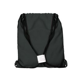 Mochila Saco Plano Antartik Bolsillo Interior Con Cremallera Color Negro 350x400 mm