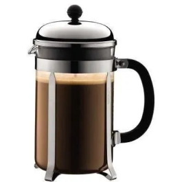 Bodum Cafetera de Pistón Chambord 12 Tazas 1.5L Acero Inoxidable BOD0727015100012 Precio: 52.5000003. SKU: B1AWLRBDA8