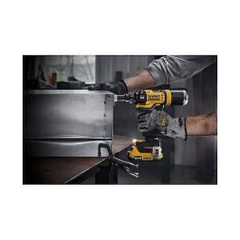 DeWALT DCF403NT-XJ Pistola de Remaches a Batería 18V, para Aluminio y Acero Inoxidable (2.4, 3.2, 4, 4.8 mm), 10000 kN, Incluye Funda, Negro/Amarillo