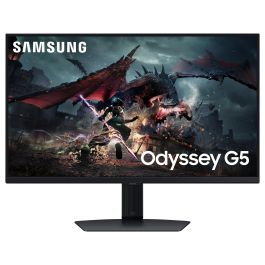 Samsung Odyssey G5 S27DG500EU Monitor Gaming 27" QHD IPS 1ms 180Hz HDR400 HDMI DP Pivot Black Precio: 236.49999945. SKU: B19Q47BKZ7