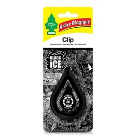 Ambientador para Coche Arbre Magique Black Ice Clip