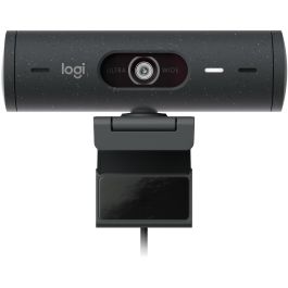 Logitech BRIO 505 Webcam Full HD 1080p 60fps con Autoenfoque, Campo de Visión Regulable y Tapa de Privacidad, Grafito
