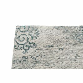 Alfombra Arabe DKD Home Decor Azul Blanco 240 x 1 x 60 cm