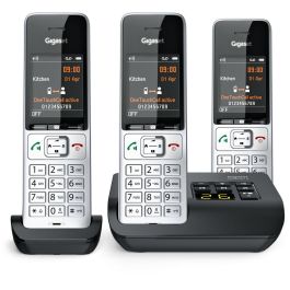 Gigaset COMFORT 500A Trio - Teléfono Inalámbrico Digital con Contestador y Pantalla a Color
