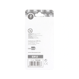 Liderpapel Goma de Borrar Triangular con Sacapuntas y Depósito Ecológica sin PVC Blíster 2 Unidades