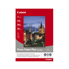 Canon Papel Plus SG-201-A4 Satinado 20 Hojas - Papel Fotográfico A4 260g Semi Brillante Precio: 22.49999961. SKU: B1JVHSQ3JN