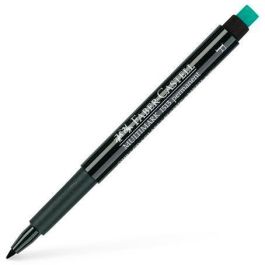 Faber Castell Rotulador Permanente Multifuncional Multimark F Negro con Goma Integrada (10 Unidades) para Múltiples Superficies (10 Unidades) Precio: 8.49999953. SKU: S8421687