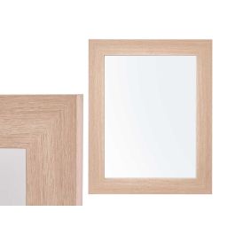 Giftdecor Espejo con Marco Marrón Natural de Madera MDF y Vidrio 38x48 cm (6 Unidades) Giftdecor Espejo con Marco Marrón Natural de Madera MDF y Vidrio 38x48 cm (6 Unidades)