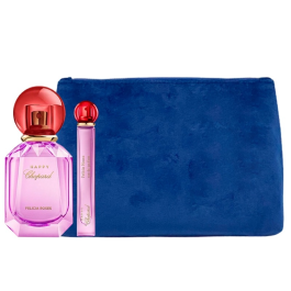 Luxury Naturals Perfumery Set Chopard: Happy Felicia Roses, Eau De Parfum, For Women, 100 ml + Happy Felicia Roses, Eau De Parfum, For Women, 10 ml + Chopard, Synthetic Leather, Textile Bag, Trouse Pouche, Blue, For Women, 2.4 x 9 x 6.2 cm Precio: 67.50000004. SKU: B16HKLX2YY