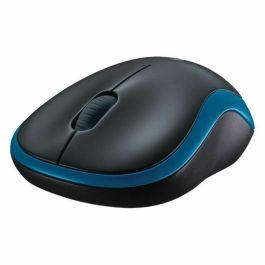 Logitech M185 Ratón Inalámbrico Ergonómico Plug-and-Play Nano Receptor USB, Pila 1 Año, Garantía 3 Años