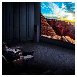 BenQ W5850 Proyector 4K UHD Láser para Cine en Casa, 2600 Lúmenes ANSI, DLP, 3840x2160, 3D, HDR10/10+, Zoom 1.6:1, HDMI, Ethernet, RS-232