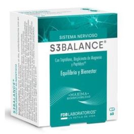 S3 Balance Triptófano y Peptidyss 60 Cápsulas. Mantiene el sistema nervioso en condiciones normales Precio: 26.4999999. SKU: B1KF22QP6V