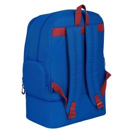 Bolsa de Deporte con Portazapatos F.C. Barcelona M825 Granate Azul marino