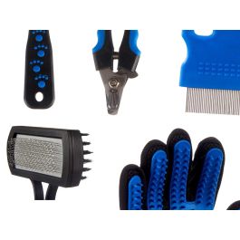 Set Cuidado Mascotas 6Pcs Mascow - Azul/Negro, 5x16x24.5 cm (8 Unidades) Set Cuidado Mascotas 6Pcs Mascow - Azul/Negro, 5x16x24.5 cm (8 Unidades)