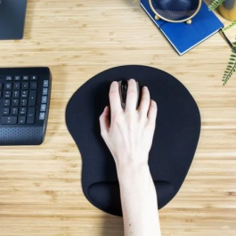 Trust 23728 Bigfoot XL Alfombrilla Ergonómica Gel Ratón 255x295mm