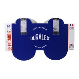 Duralex Set de 4 Vasos Picardie Transparentes 360 cc (8 Cajas)