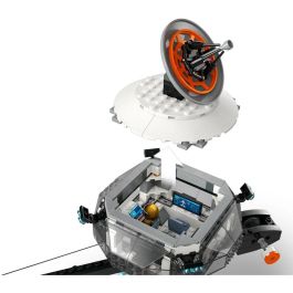 LEGO 60438 Estación Espacial y Base de Lanzamiento de Cohetes Juguete Espacial con Robot y 6 Minifiguras