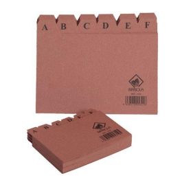 Csp Índice Fichero de Cartón 65x95 mm 520 g/m² para Clasificación Alfabética de Documentos Precio: 3.50000002. SKU: BIX03814