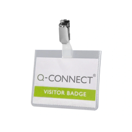 Q-connect Identificador con Pinza KF01562 Cerrada 60x90 mm