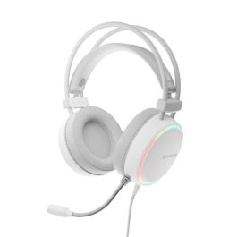 GENESIS Neon 613 Auriculares Gaming Alámbricos USB-A y Jack 3.5mm Diadema Circumaural con Micrófono Boom Iluminación RGB Blanco Precio: 22.68999986. SKU: B1FKXGC9YC