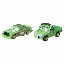 Disney Pixar Cars DXV99 - Paquete de 2 Vehículos Pequeños - Modelo Aleatorio - Niños +3 Años