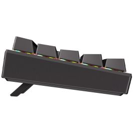 Newskill Pyros V2 - Teclado Gaming Mecánico 60% Español Inalámbrico 2.4GHz/Bluetooth/USB, Interruptores Hot-Swap, RGB, Negro