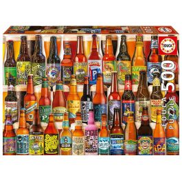 Educa 19610 Puzzle Adultos 500 piezas Cervezas Artesanales 48 x 34 cm