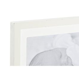 DKD Home Decor Marco Foto Baby safari 22 Blanco Natural MDF Cristal 2 x 20 x 19 cm (6 Unidades)