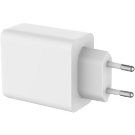 Conceptronic ALTHEA12W Cargador USB-C PD 3.0 65W con Tecnología GaN para MacBook, iPad, iPhone, Samsung Galaxy y más, Color Blanco