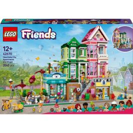 LEGO 42670 Friends Apartamentos y tiendas de Heartlake City Juego creativo para niñas