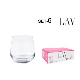 Lav Set 6 Vasos Whisky 345Cc 7x9x9 cm (8 Cajas) Precio: 50.69000002. SKU: B1J8926VEH