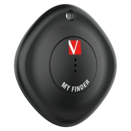 Verbatim MYF-02 My Finder Localizador Rastreador Bluetooth compatible con Apple Find My App para iPhone, iPad y Mac, Pack 2 Negro/Blanco