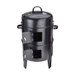 Barbacoa Negro Ø 47 x 78 cm Barbacoa Negro Ø 47 x 78 cm