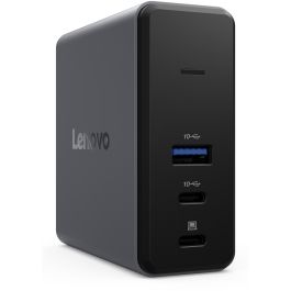 Lenovo X9 Dock de Carga GaN Power USB-C 60W para Portátil, 4K HDMI, Lector MicroSD, Gris