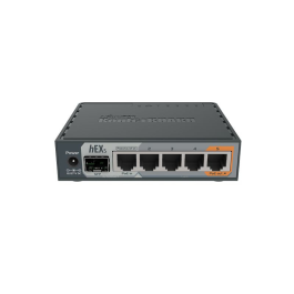 Mikrotik hEX S Router Gigabit Ethernet Cableado, 10/100/1000 Mbps, 256 MB RAM, Negro Precio: 85.49999997. SKU: B19TWV4TRC