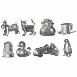 Monopoly HASG0009101 Juego de mesa Clásico con caja de almacenamiento y peones grandes, de 2 a 6 jugadores, versión FR, +8 años
