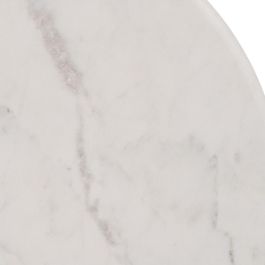 S/2 Mesa Auxiliar Blanco-Negro 38 X 38 X 63 cm