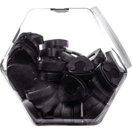 Surtido 60 Ud. Porta Púas Plástico Ergo - Negro Precio: 133.50000059. SKU: B1GZ9J7EXG