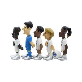 Pack minix con 5 figuras real madrid c.f 7 cm - modelos surtidos