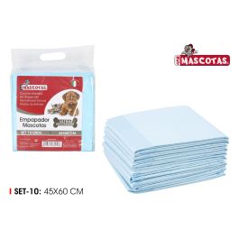 Set de 10 empapadores para mascota 45x60 cm - Mct Mascotas (24 Unidades) Precio: 51.98999982. SKU: B1ENEB47ZT