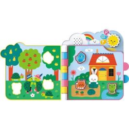 Nathan NAT3701656100126 - Mi Primer Libro Interactivo Infantil: Descubre Rimas y Cuentos para Estimular el Aprendizaje Temprano