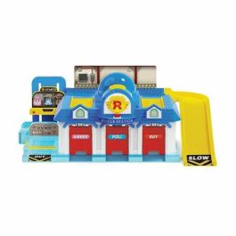 Silverlit AAATF85206 Playset HQ Garaje para minivehículos, incluye 1 vehículo, a partir de 3 años