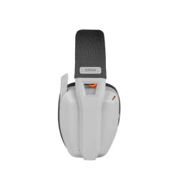 Krom Auriculares Gaming KANJI Inalámbrico Blanco, Triple Conexión Bluetooth/2.4GHz/USB, Modelo NXKROMKANJIWH Krom Auriculares Gaming KANJI Inalámbrico Blanco, Triple Conexión Bluetooth/2.4GHz/USB, Modelo NXKROMKANJIWH