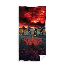 Netflix Toalla Stranger Things Microfibra 140x70cm 100% Poliester