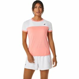 Camiseta Deportiva de Manga Corta Asics Court Rosa Tenis Precio: 35.0053. SKU: B18GMRPQG3