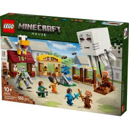 LEGO 21273 Minecraft Ghasts Attack the Village - Juego de Construcción para 10+ Años